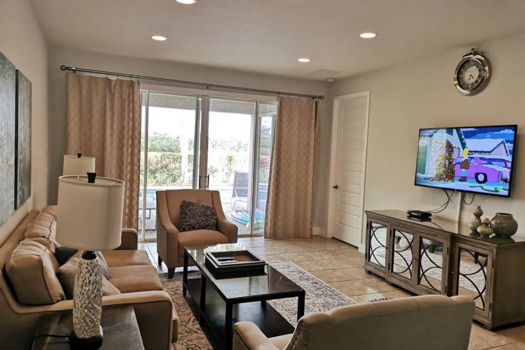 Luxurious Modern Villa Near Disney With Theater, Pool And Spa In Encore Resort At Reunion Orlando Bagian luar foto