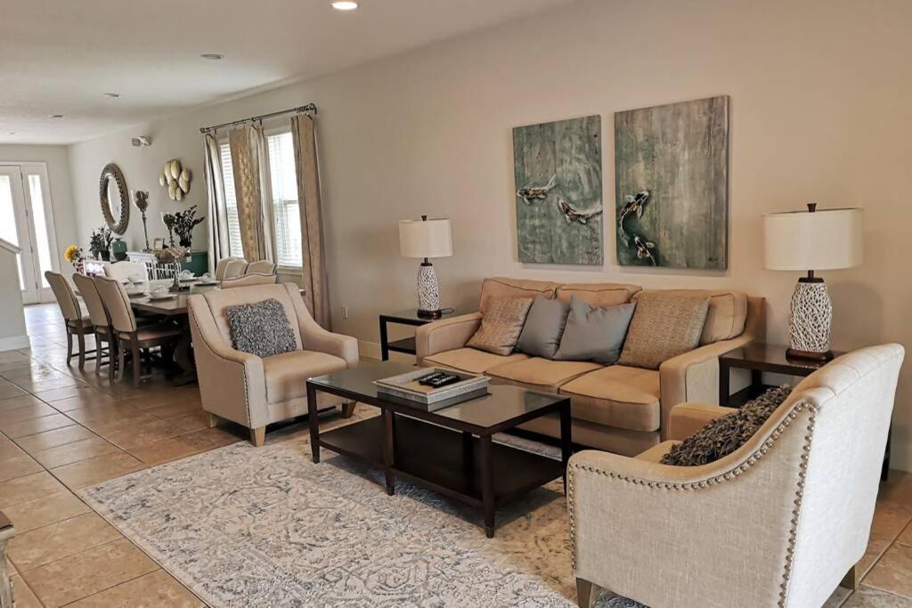 Luxurious Modern Villa Near Disney With Theater, Pool And Spa In Encore Resort At Reunion Orlando Bagian luar foto