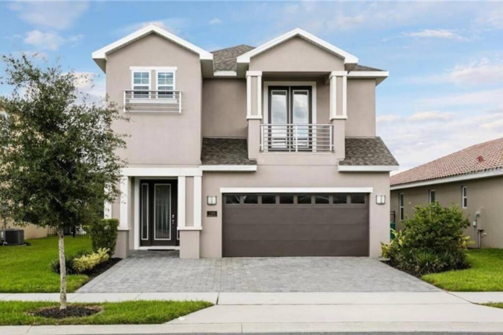 Luxurious Modern Villa Near Disney With Theater, Pool And Spa In Encore Resort At Reunion Orlando Bagian luar foto